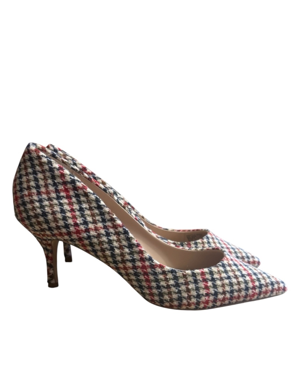 Charles By Charles David Multicolor Houndstooth Pointed-Toe Pumps Size 6 -- WORK - Picture 6 of 11
